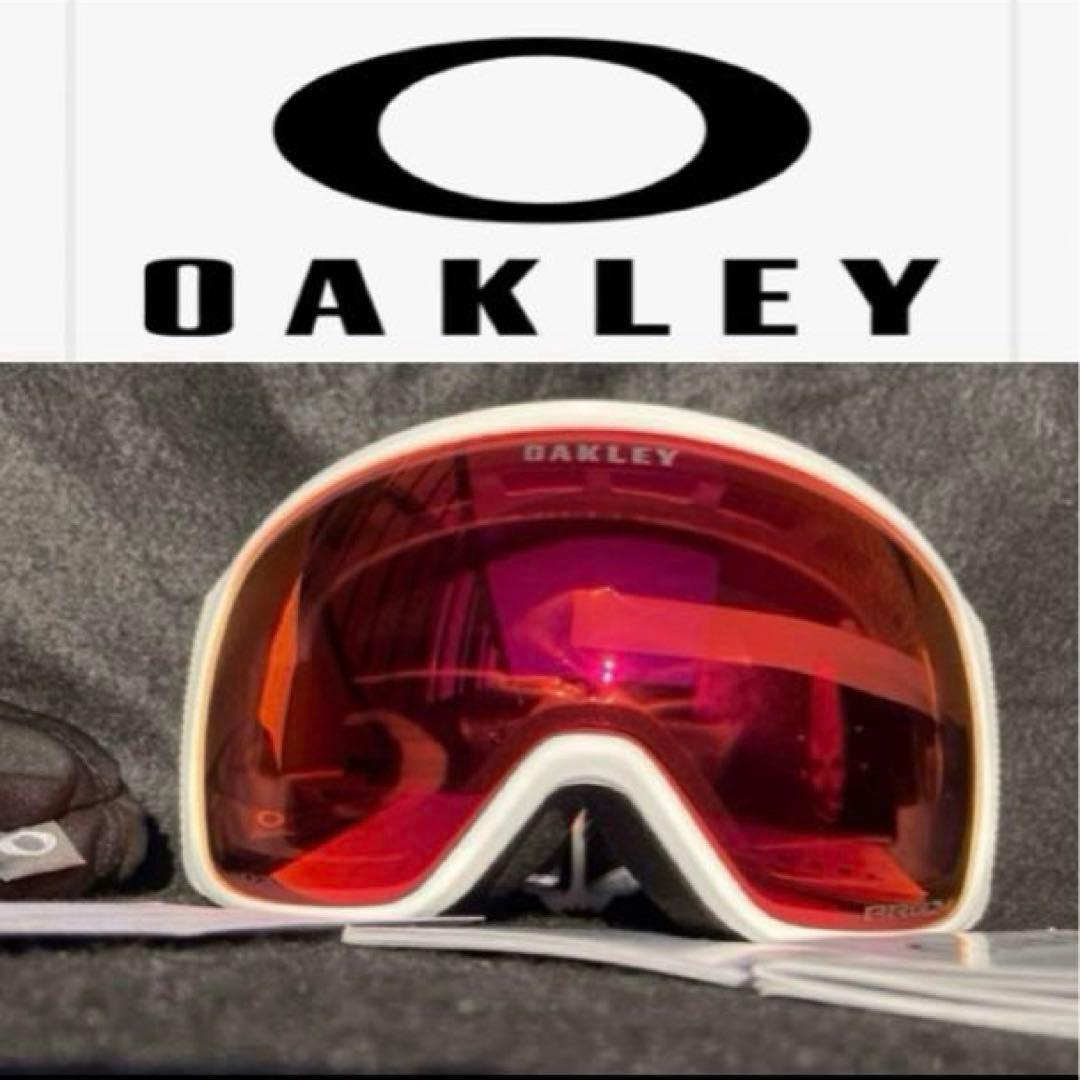 新品未使用　オークリーゴーグル　オークリースノーゴーグル　フライトトラッカーM