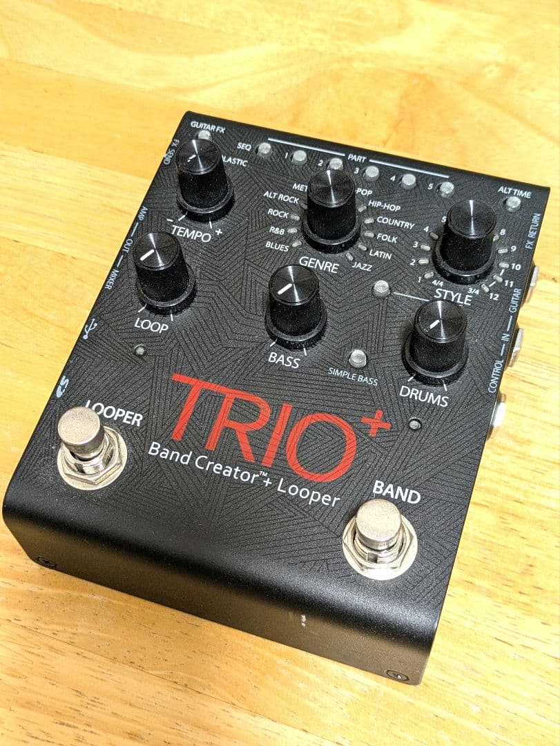 ギター DigiTech TRIO+