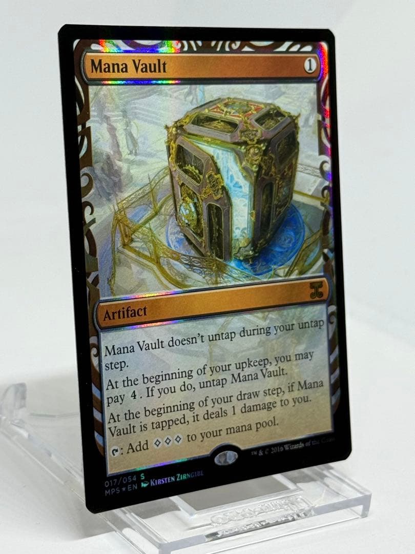 【Foil】《魔力の櫃/Mana Vault》[MPS] 英語