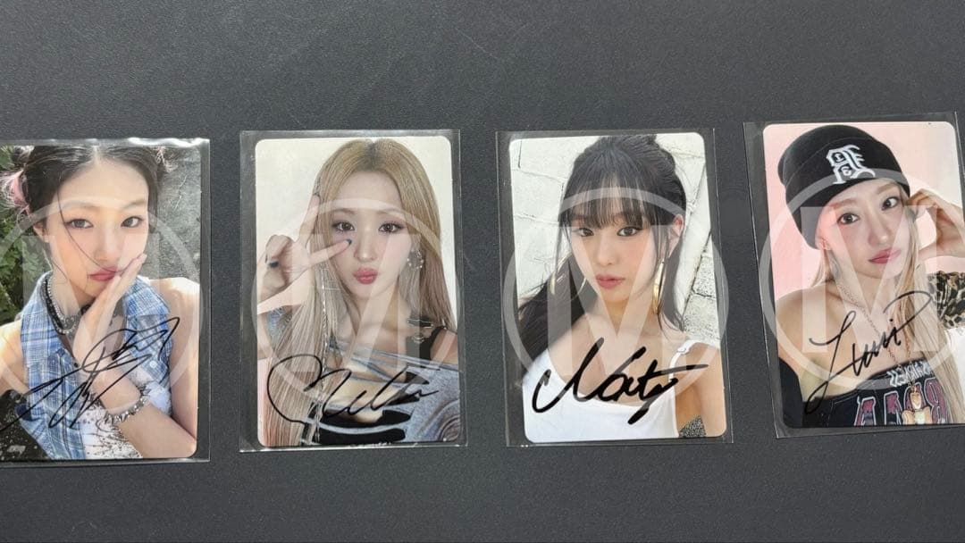 キオプCD特典A賞　直筆サイン入りトレカセット