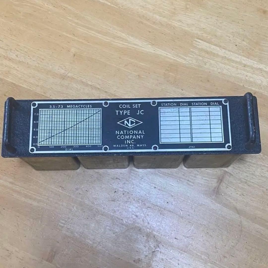 希少　アメリカ　national radio HRO コイルセット　動作未確認