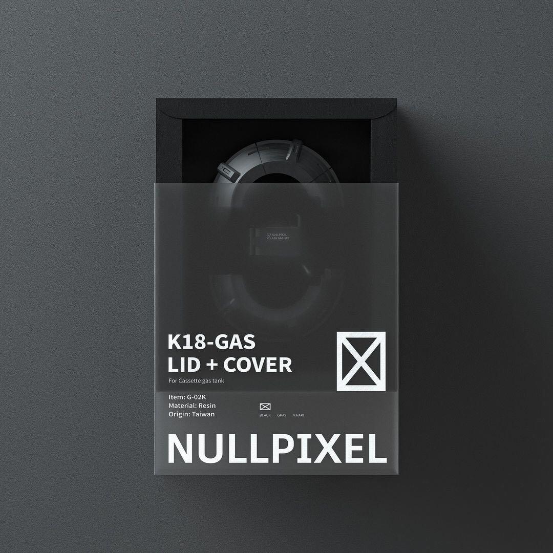 【新品未使用】NULLPIXEL<K18-GAS-LID+COVER> V2