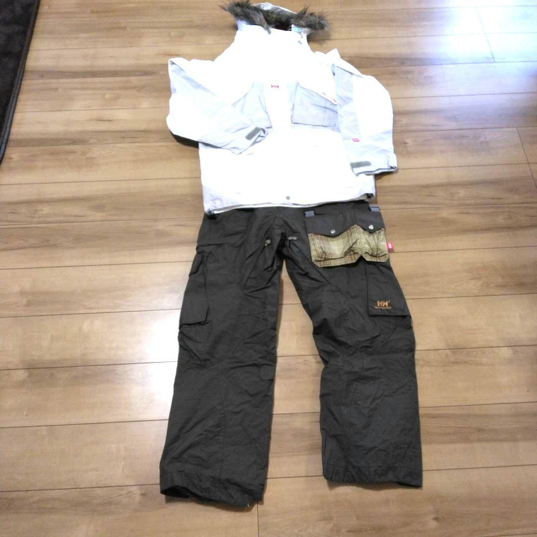 Helly Hansen スノーボードウェア上下セット フード付き レディースM