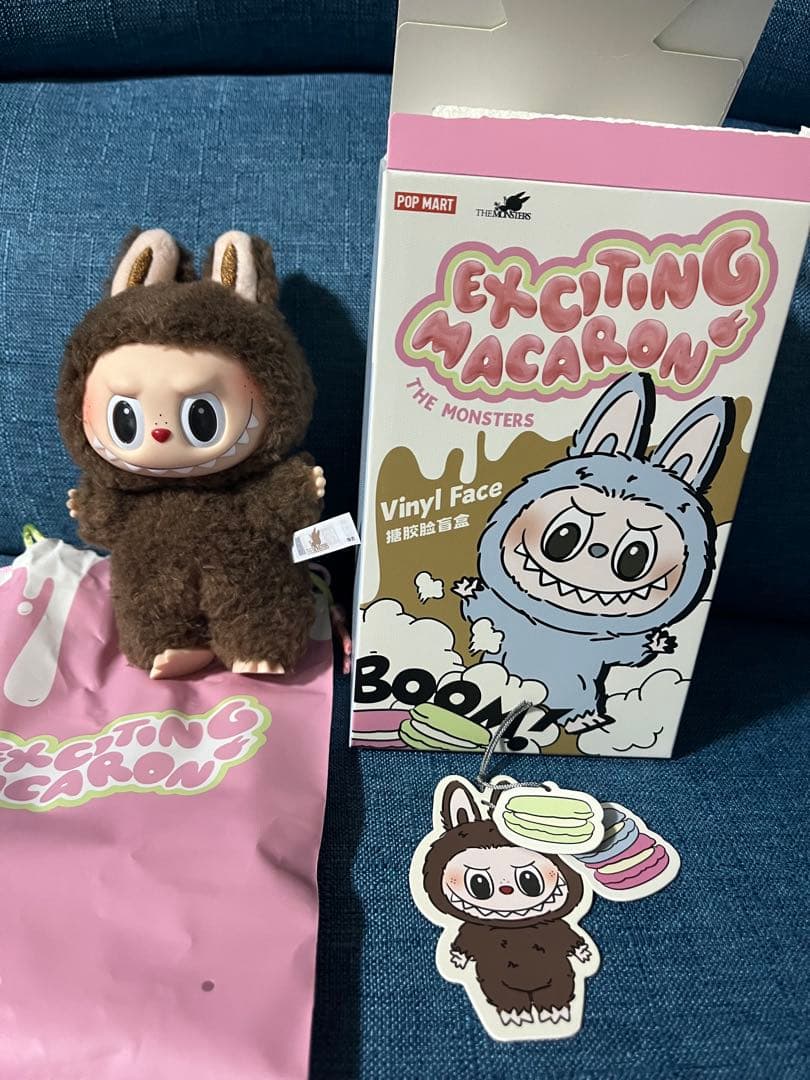 正規品　POP MART シークレット　らぶぶ　ラブブ　LABUBU マカロン