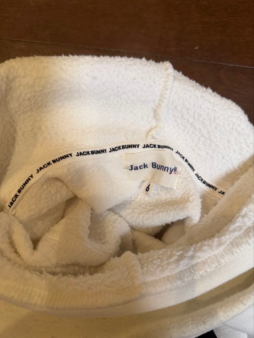 jackbunny パーカー　裏起毛　ウィメンズ　サイズ6