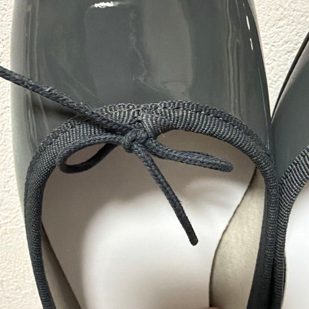 Repetto グレー バレエシューズ　371/2