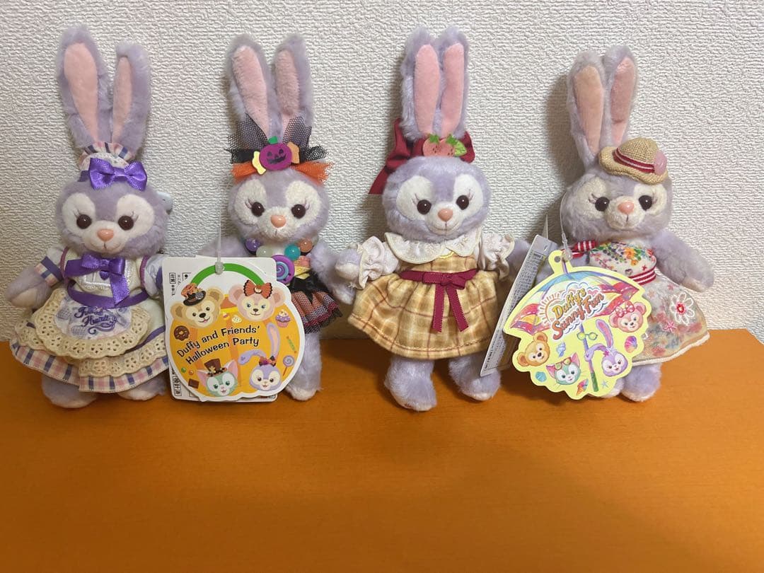 【ステラ・ルー 4体セット】ダッフィーのサニーファン &ストロベリーギフト