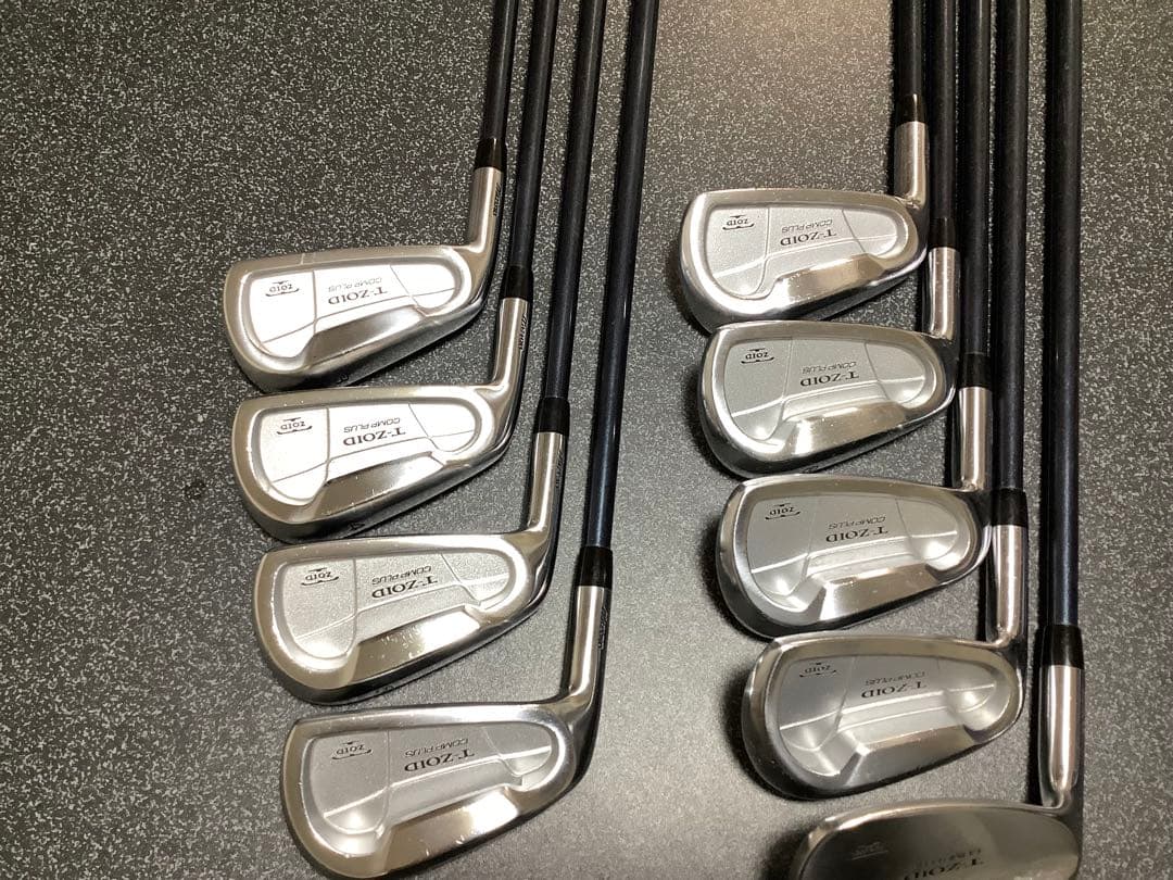 ⭐︎レフティT-ZOID COMP PLUS(Mizuno)9本SRアイアンセット