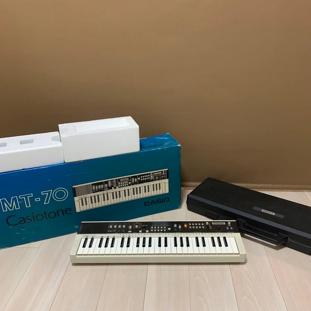美品 Casiotone MT-70 電子ピアノ キーボード ポータサウンド