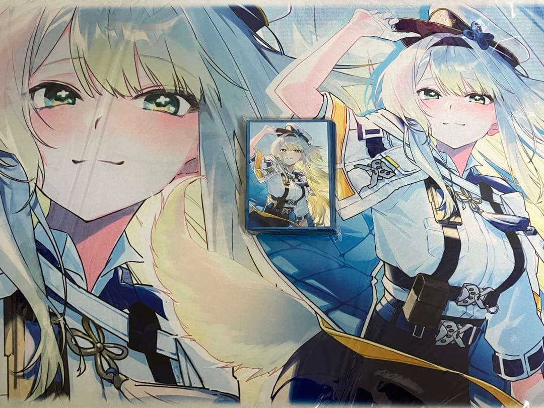 白詰草　にじさんじ　栞葉るり　スリーブ　プレイマット　w7