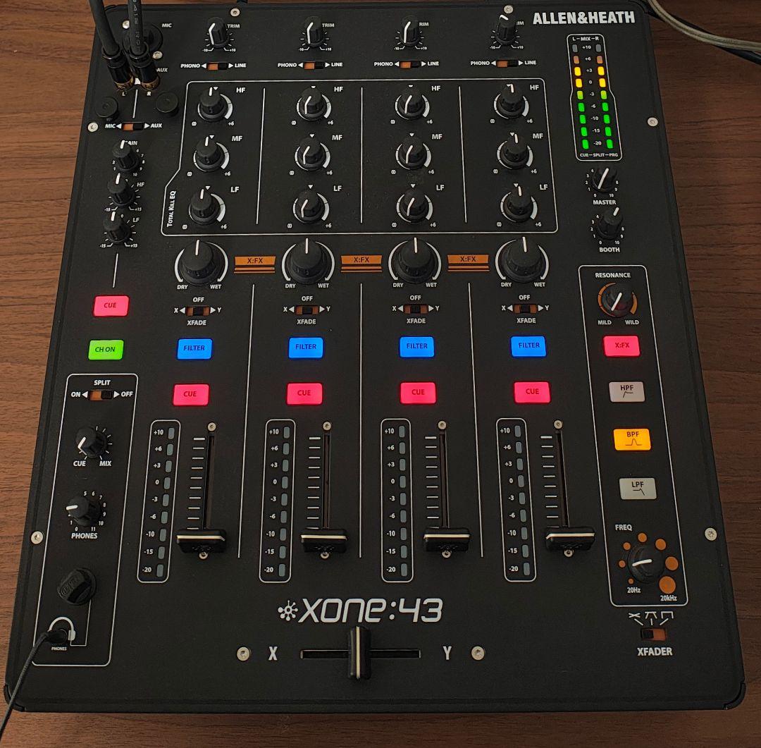 ALLEN&HEATH XONE:43 DJミキサー