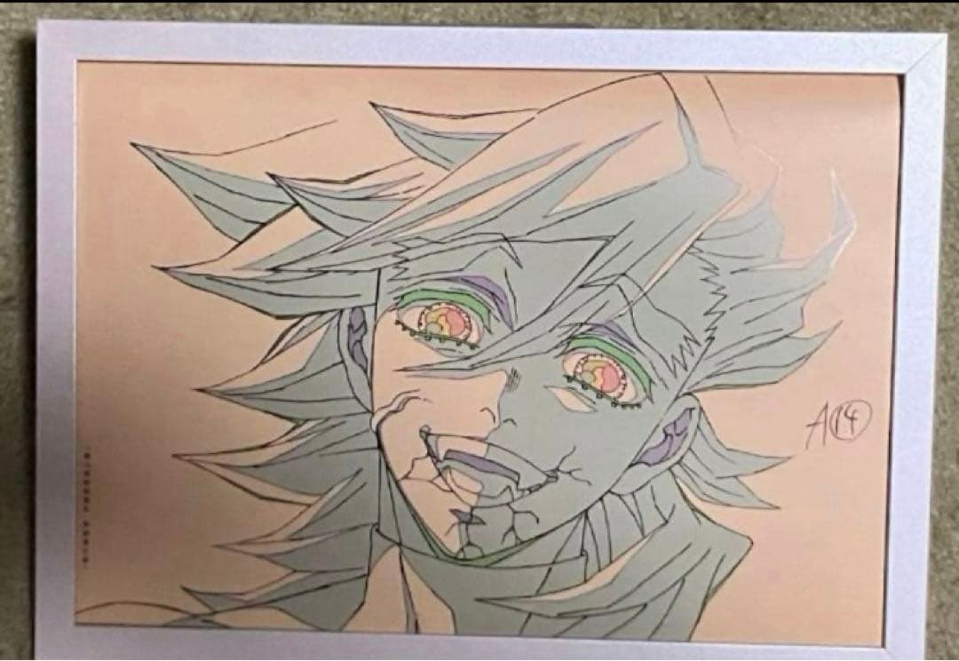 鬼滅の刃　童磨(どうま)　ビジュアルアートパネル　額装品　ufotable