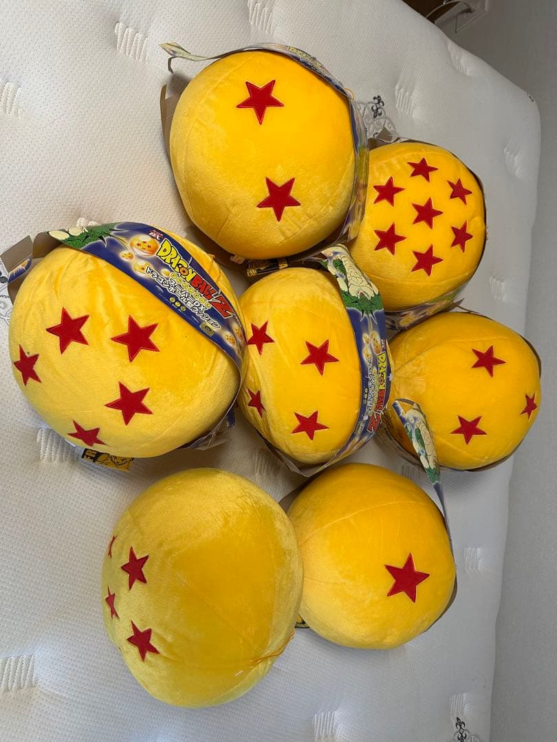 等身大 ドラゴンボールZ スーパーDX ドラゴンボール クッション 7個セット