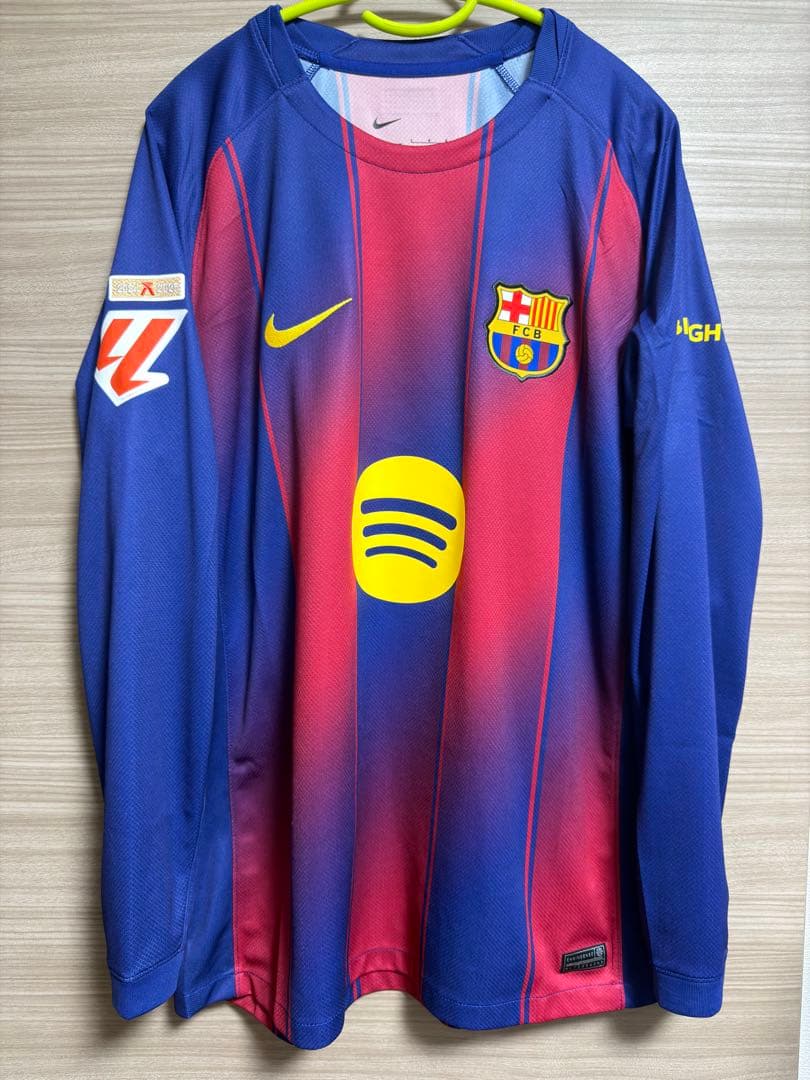 25-26　FCバルセロナ　ユニフォーム　長袖
