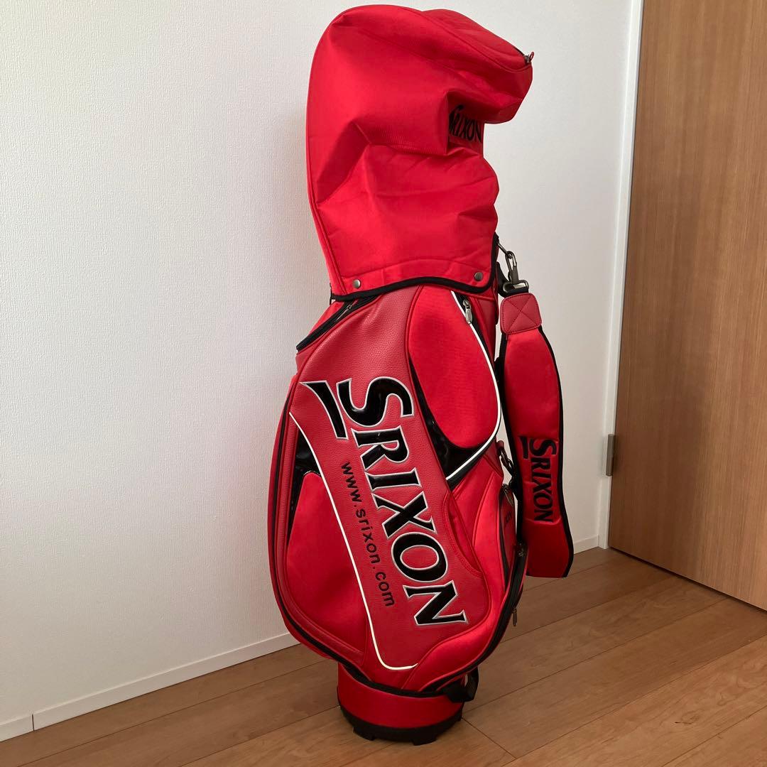 SRIXON キャディバッグ 赤黒
