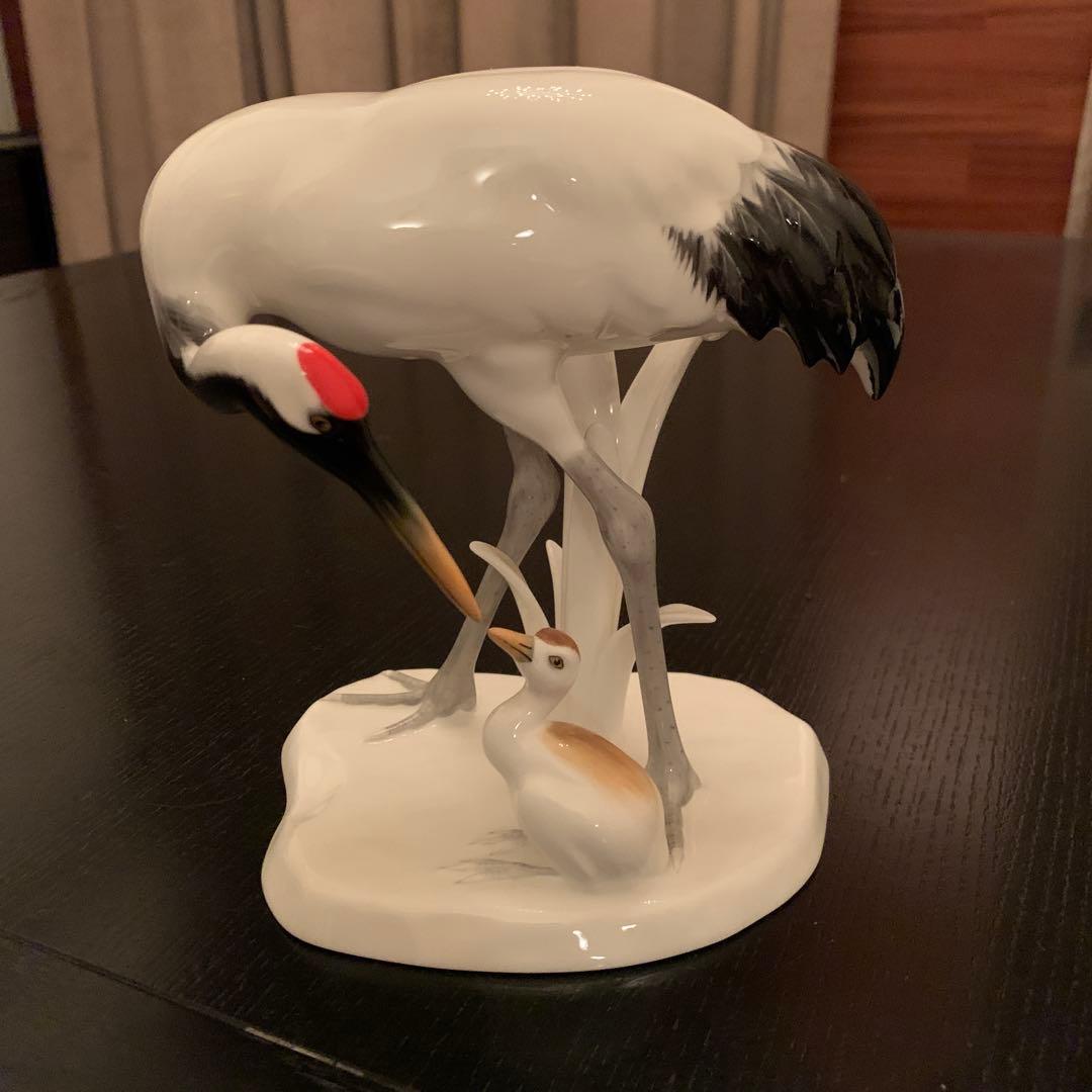 値下げ‼️【美品】ノリタケ　スタディオ　コレクション　ボーンチャイナ　鶴