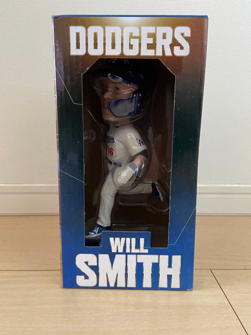 話題のウィル・スミス（Will Smith）ドジャース公式バブルヘッド登場！