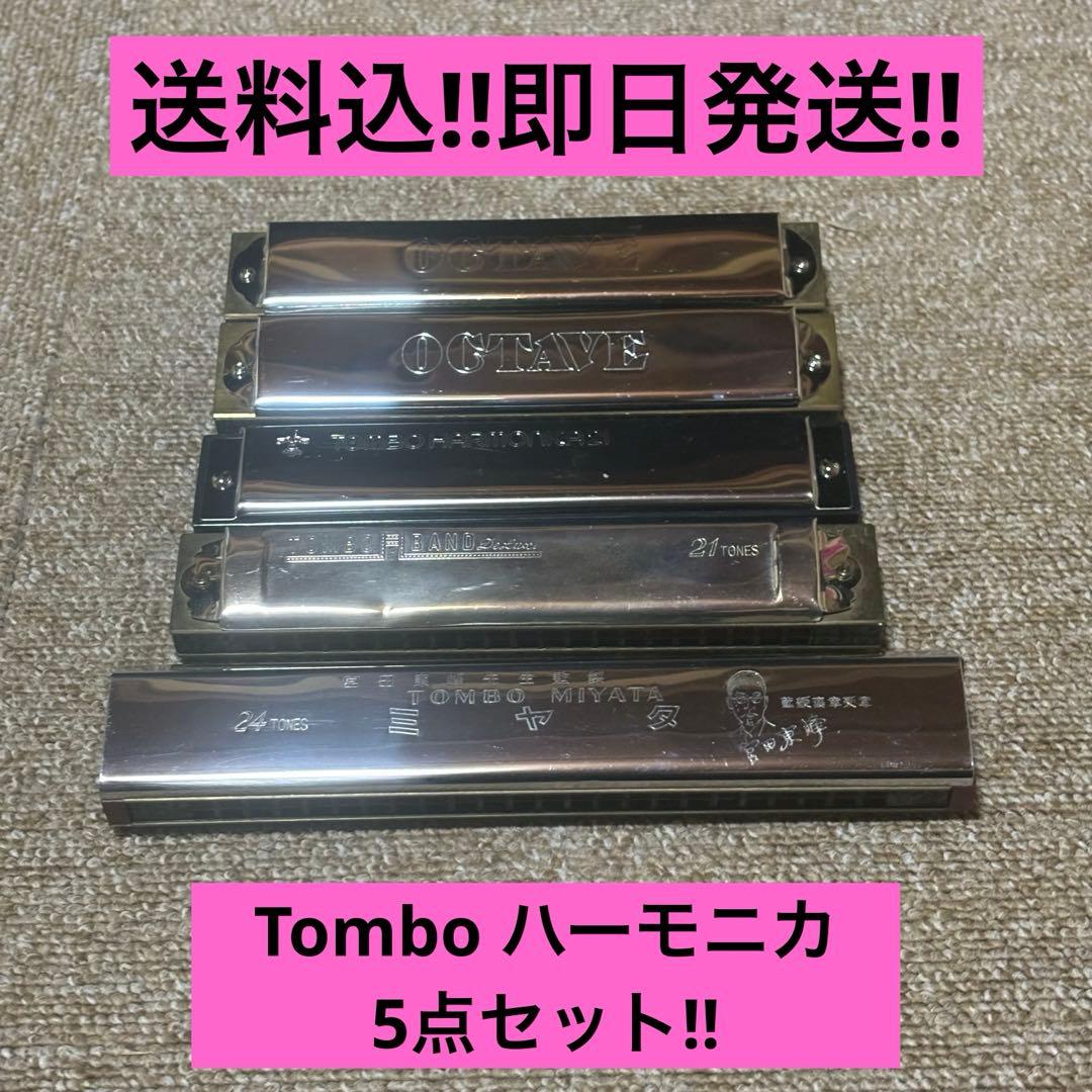【消毒済‼︎即日発送‼︎】tombo トンボ ハーモニカ セット‼︎