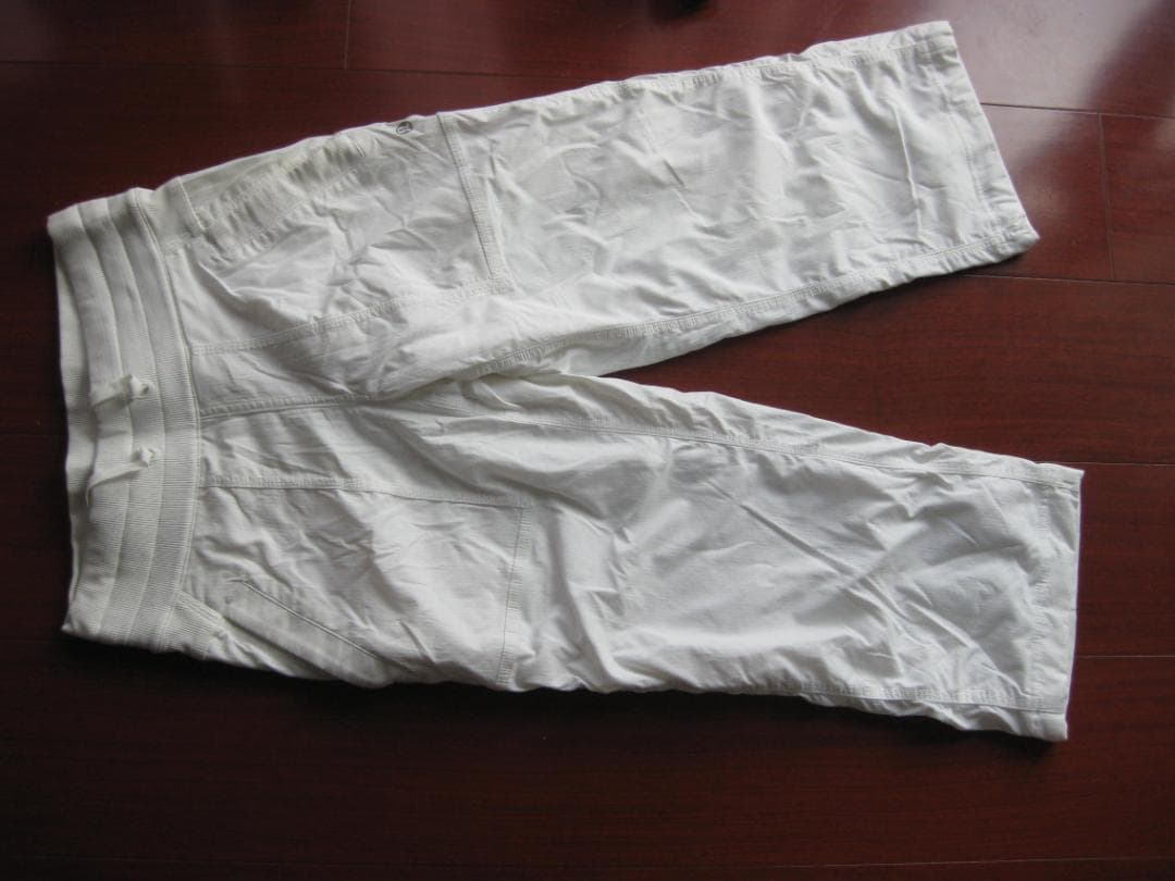 【新品】ルルレモン　dance　crop　pants　2　ホワイト