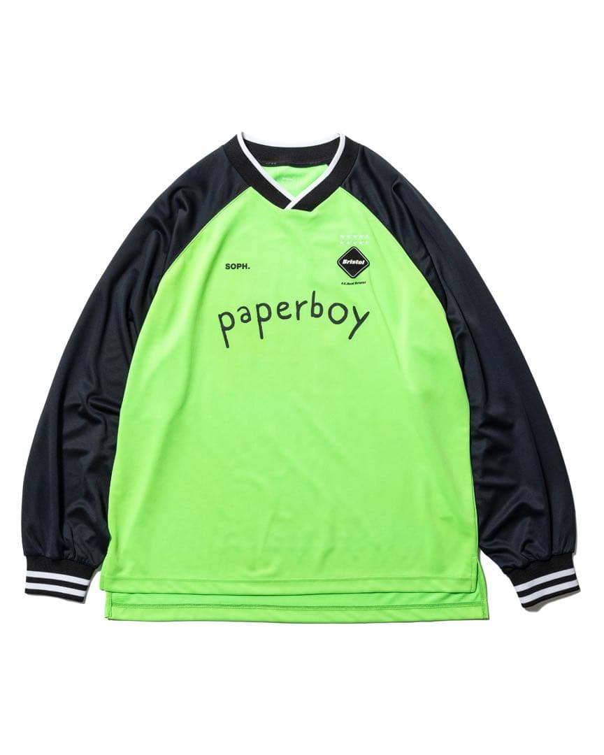 paperboy L/S OVERSIZED GAME SHIRT Lサイズ