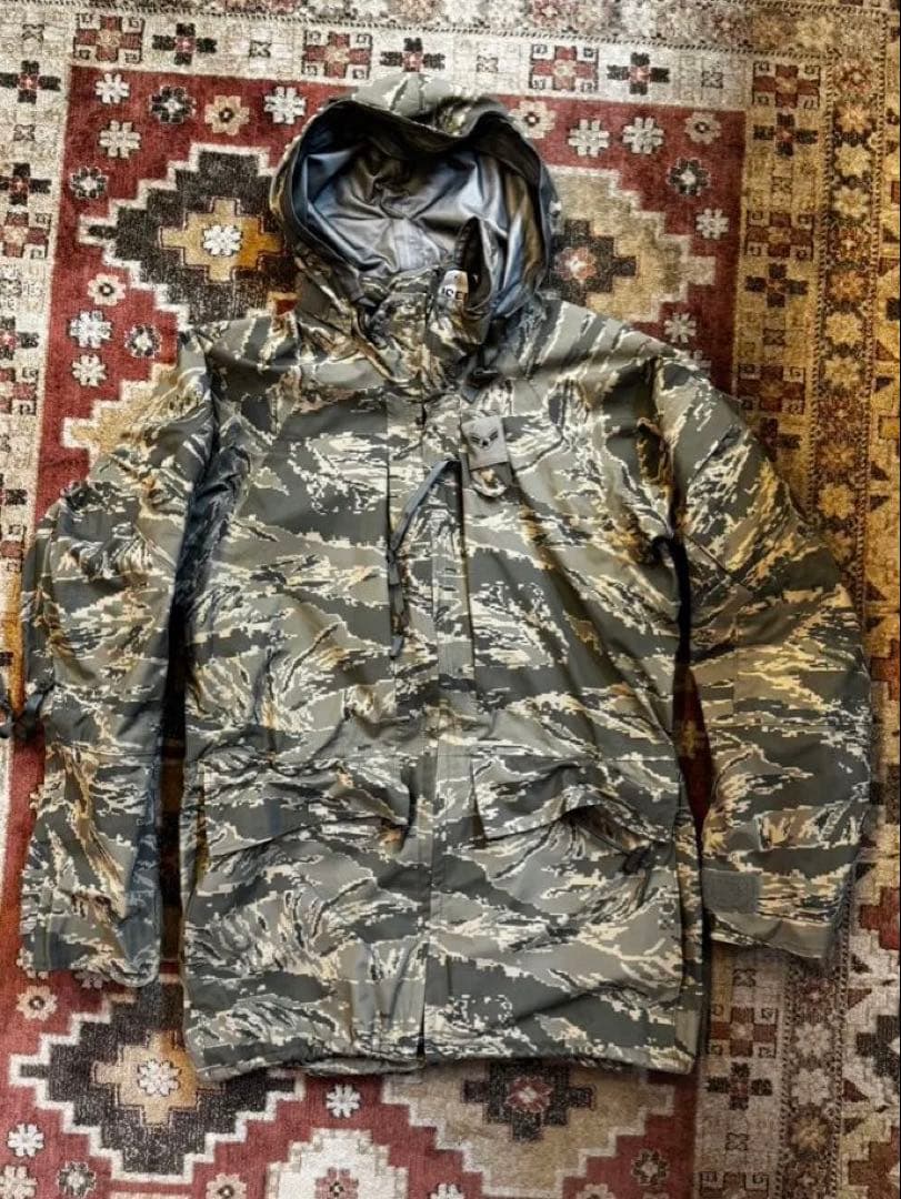 米軍実物 ゴアテックス タイガーカモ USAF ecwcs level6