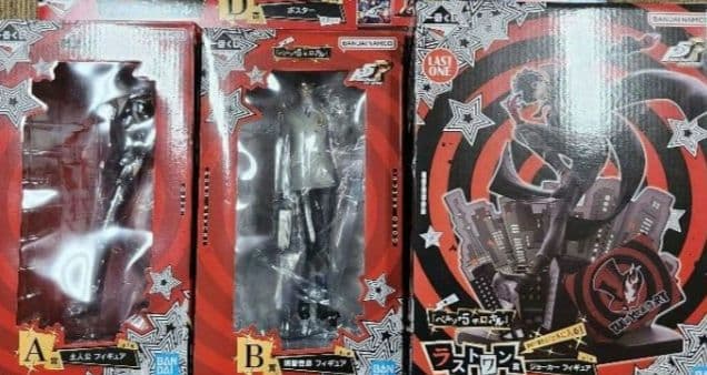 一番くじ　ペルソナ　A、B、ラストワン賞セット