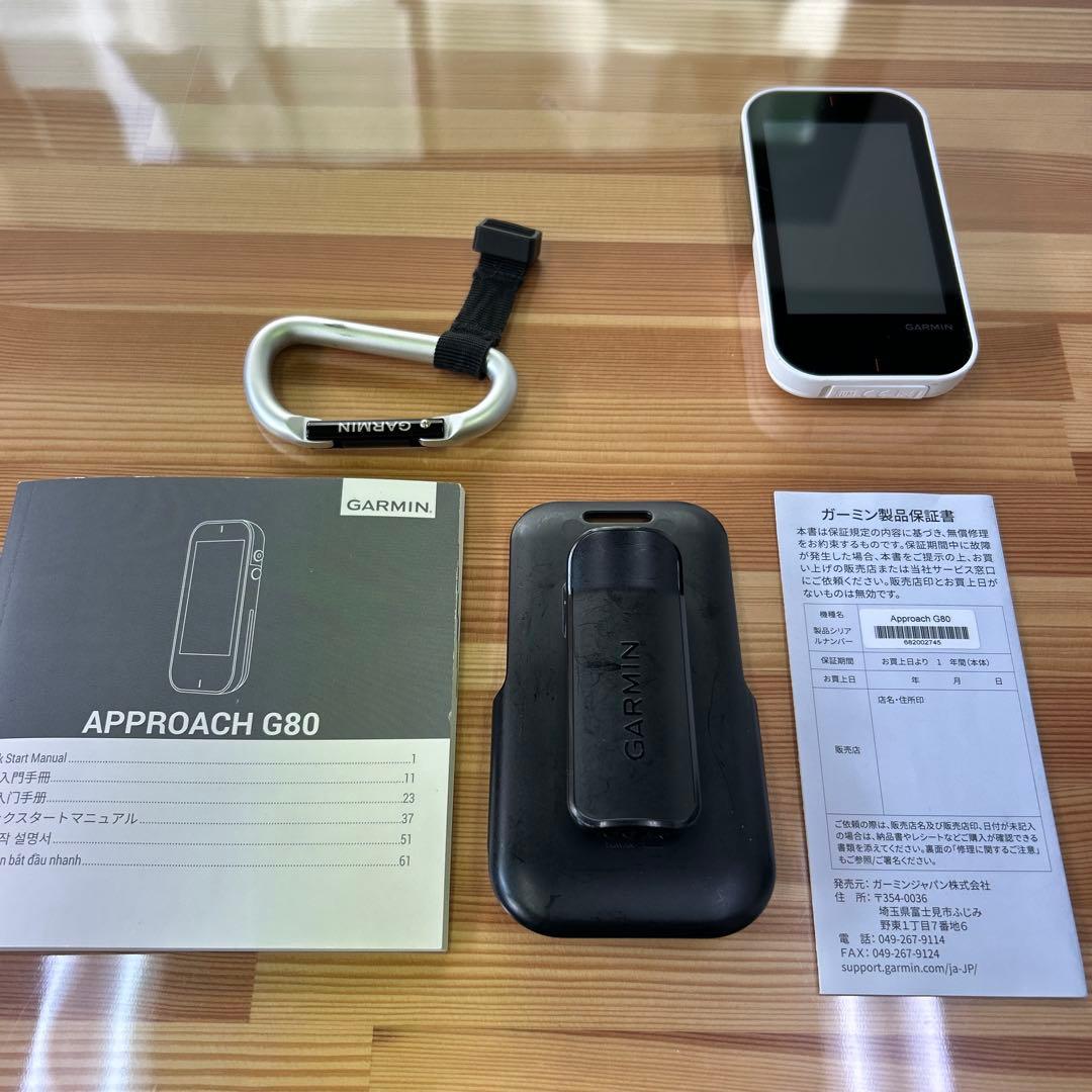 GARMIN APPROACH G80 ハンディGPS