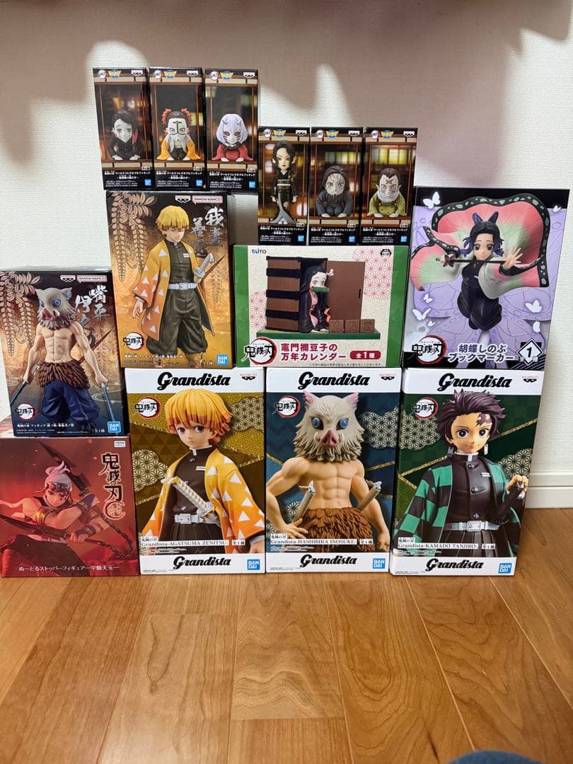 鬼滅の刃 グランディスタ 絆の装 ワールドコレクタブルフィギュア まとめ売り