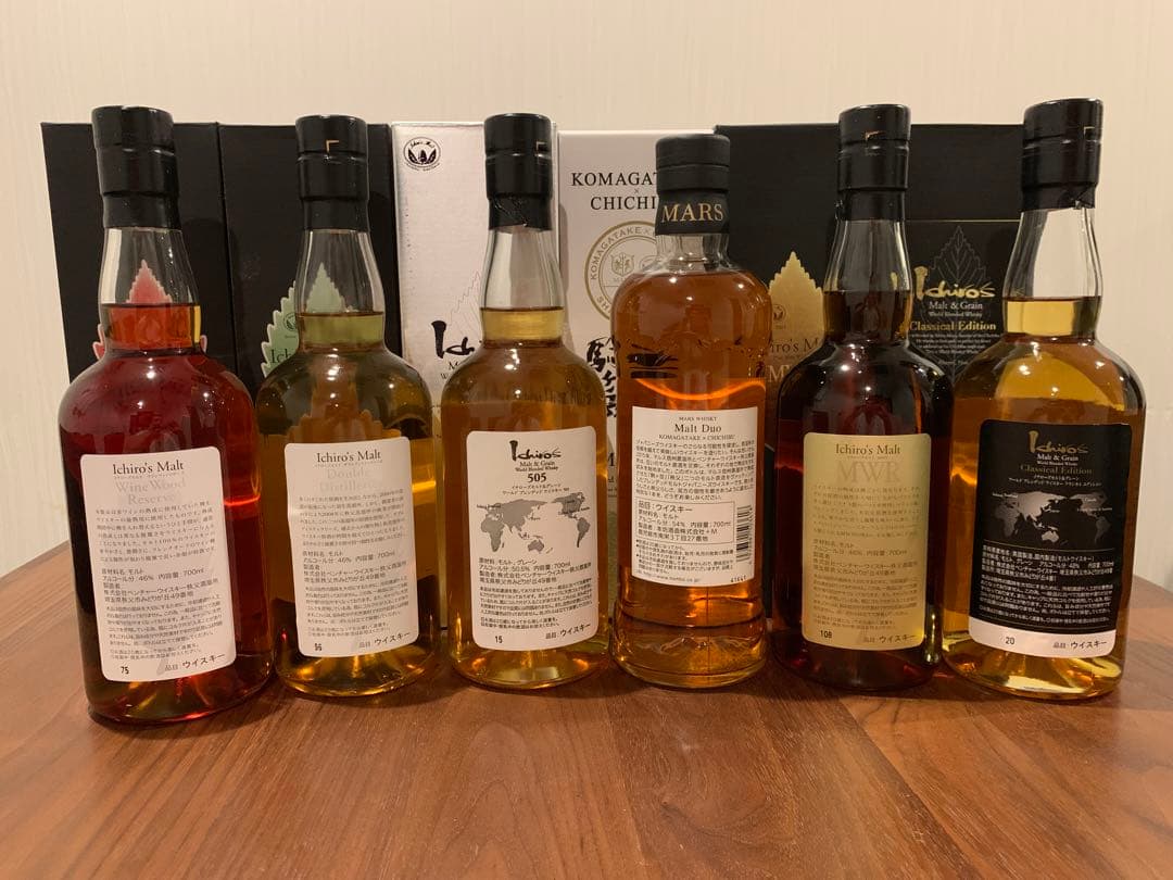 イチローズモルト　イチローズモルト✖️駒ヶ岳コラボ　6本セット
