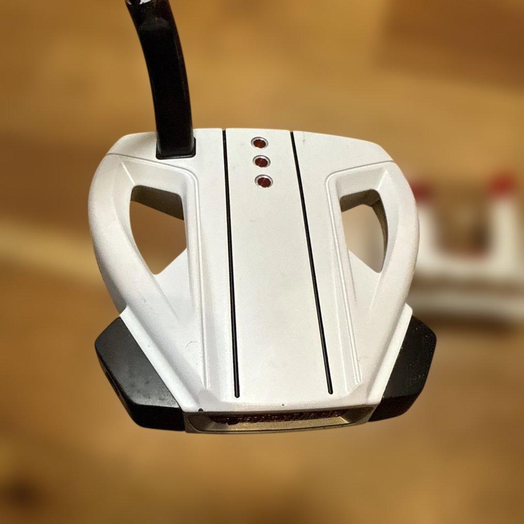 テーラーメイドのスパイダー EX ゴーストホワイトパター33インチ美品！