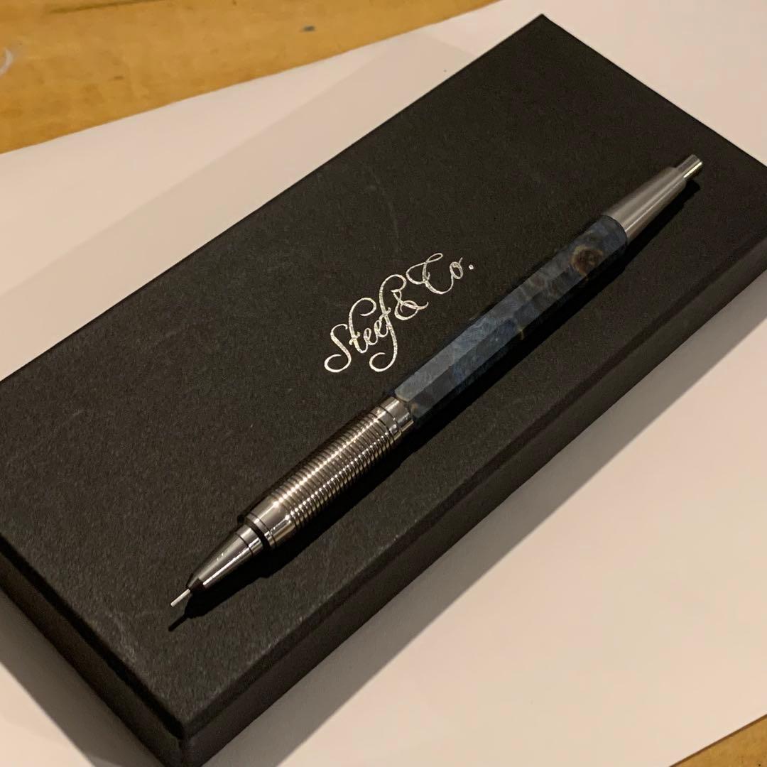 値下げなしSteef&Co STドラフト スタビライズドウッドシャープペンシル