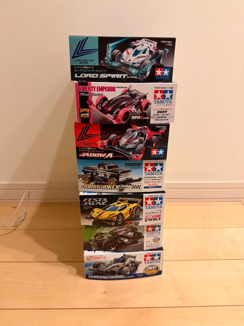 ミニ四駆、レア物7台セット