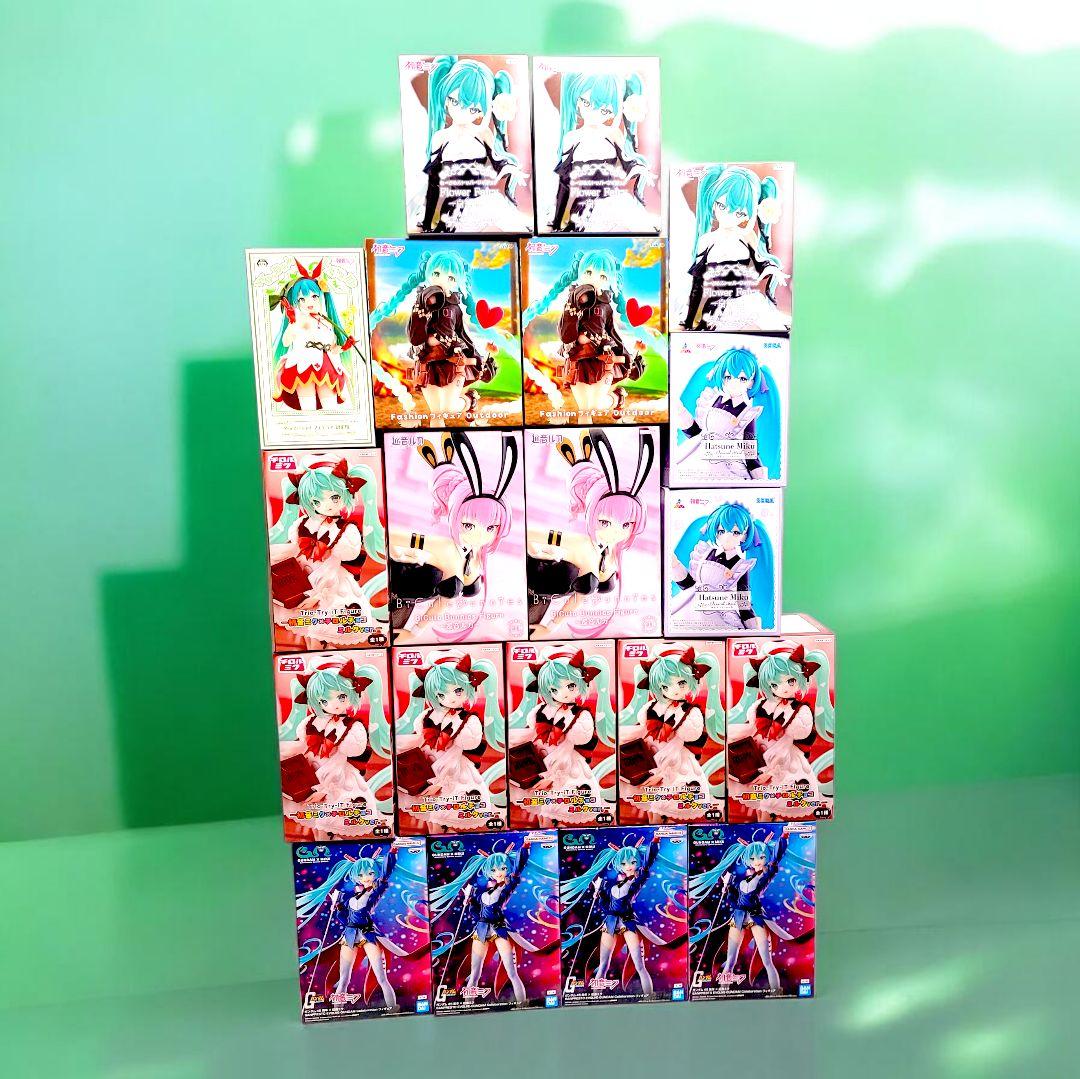 コミック・アニメ Hatsune Miku Bulk Figure Lot JP 20PCS