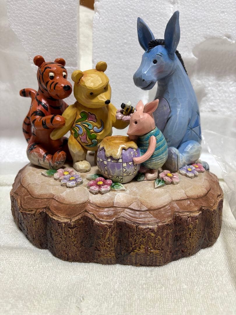 エネスコディズニー　ジムショアディズニー　プーさんクラシックプー　置物