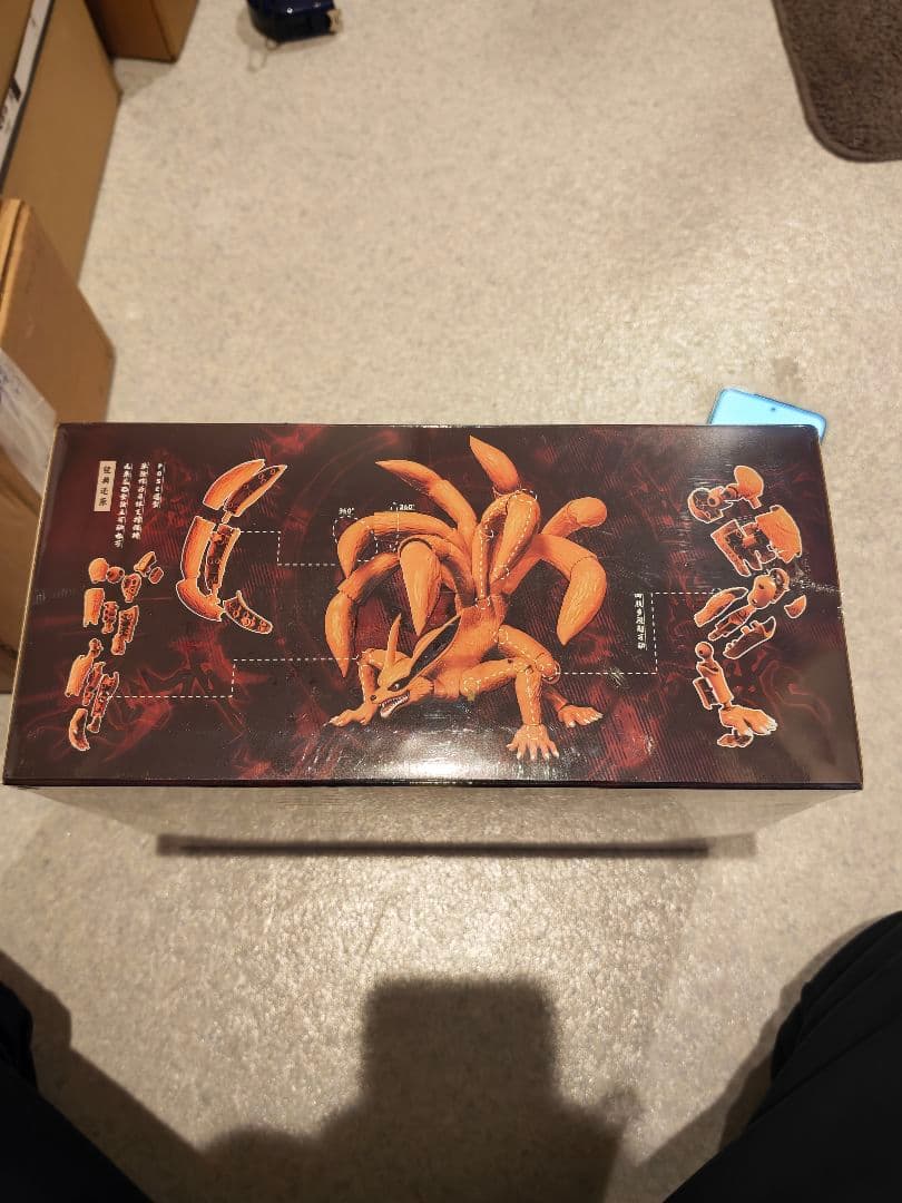 NARUTO ナルト疾風伝 九喇嘛 (九尾) 組み立てブロック発光機能付疾風伝