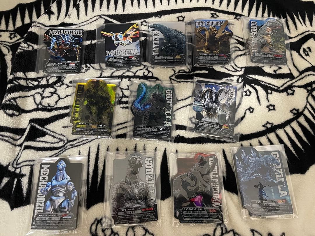 一番くじ ゴジラ 怪獣乱舞〜荒ぶるモノ〜B賞、C賞、D賞ラストワンセット+オマケ