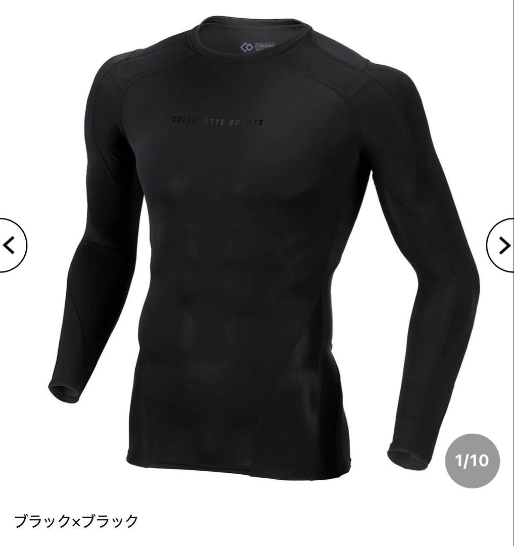 コラン　トッテ　SPORTS PRO ウェアトップス ロング ブラック×ブラック