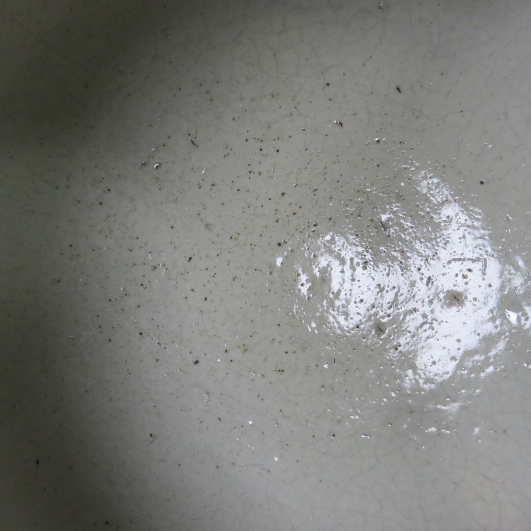 唐津 水指 水差 絵粉引き 七代目 江口宗山 茶道具 茶の湯 共箱 木箱