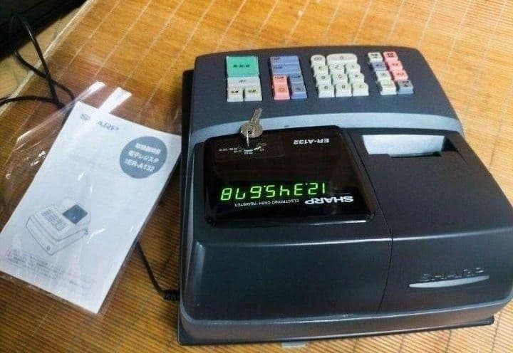 シャープレジスター　ER-A132　簡単便利特殊　送料込　321611