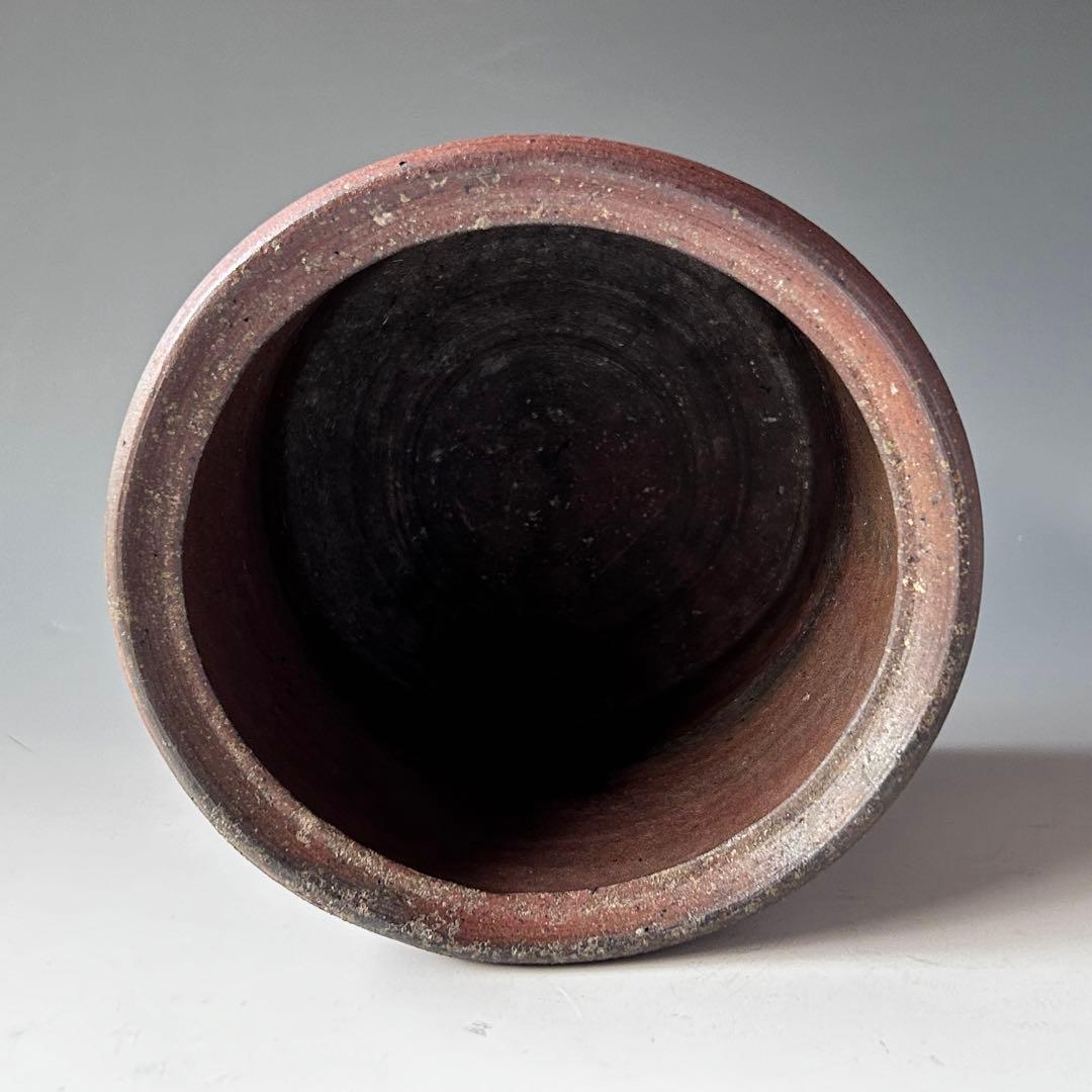 茶道具　丹波焼　南蛮写　縄簾　水指　蓋一閑造　表千家　即中斎宗匠書付　銘 柴垣