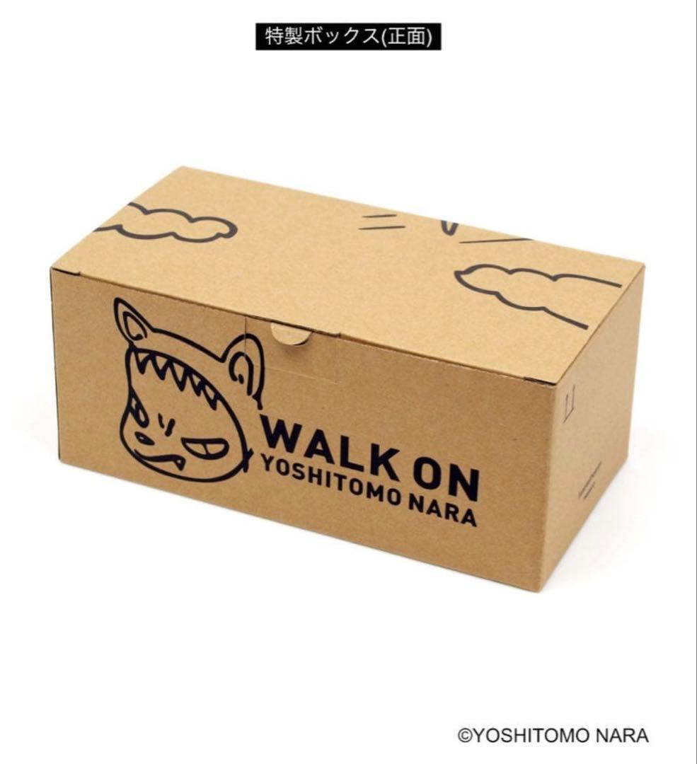 新品 奈良美智 パタパタクロック WALK ON