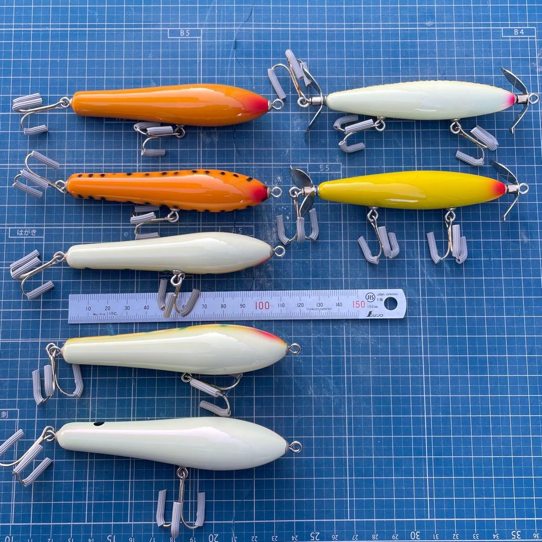 Balsa-50 トップウォーター ルアー 7個セット