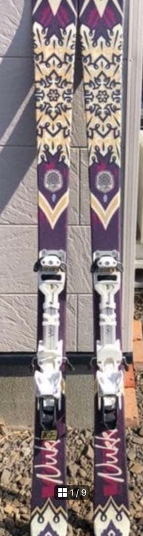 バックカントリースキー板　山スキー　レディース