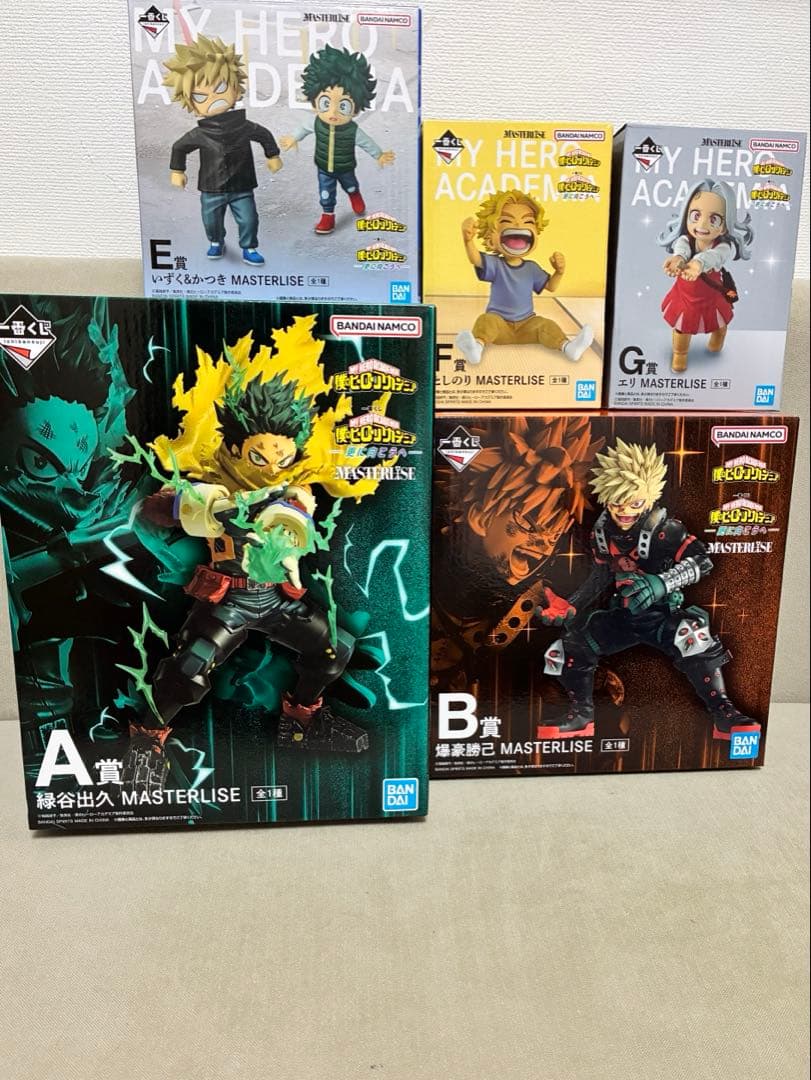 一番くじ　僕のヒーローアカデミア A賞 B賞E賞F賞G賞