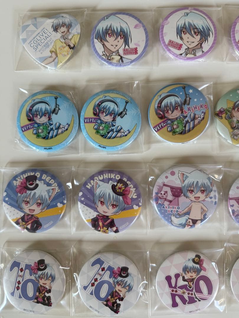 VEPPer 別府月彦 別府日彦 缶バッジ 31点セット