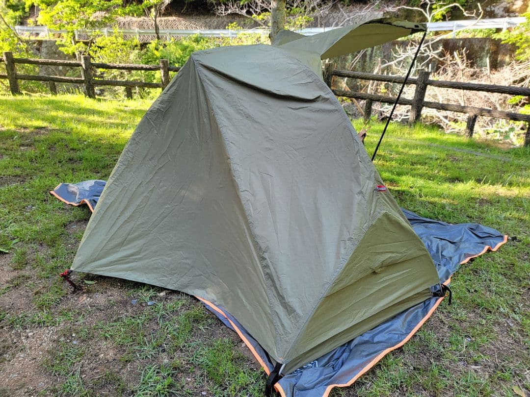 GO Glamping テント エコアルミリッジテント　タープ