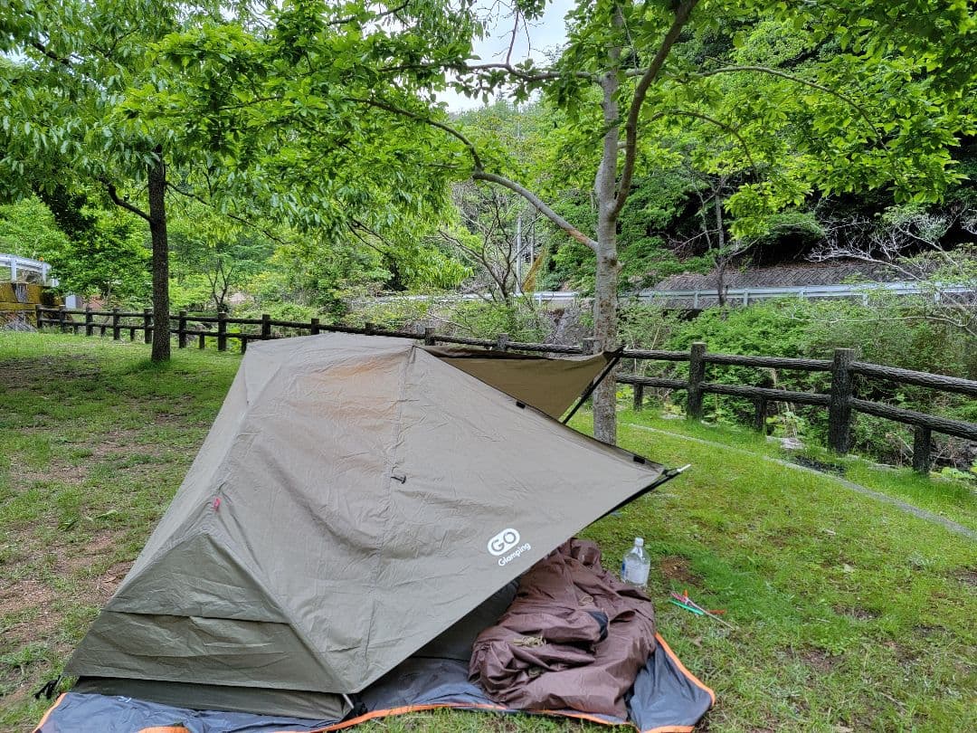 GO Glamping テント エコアルミリッジテント　タープ