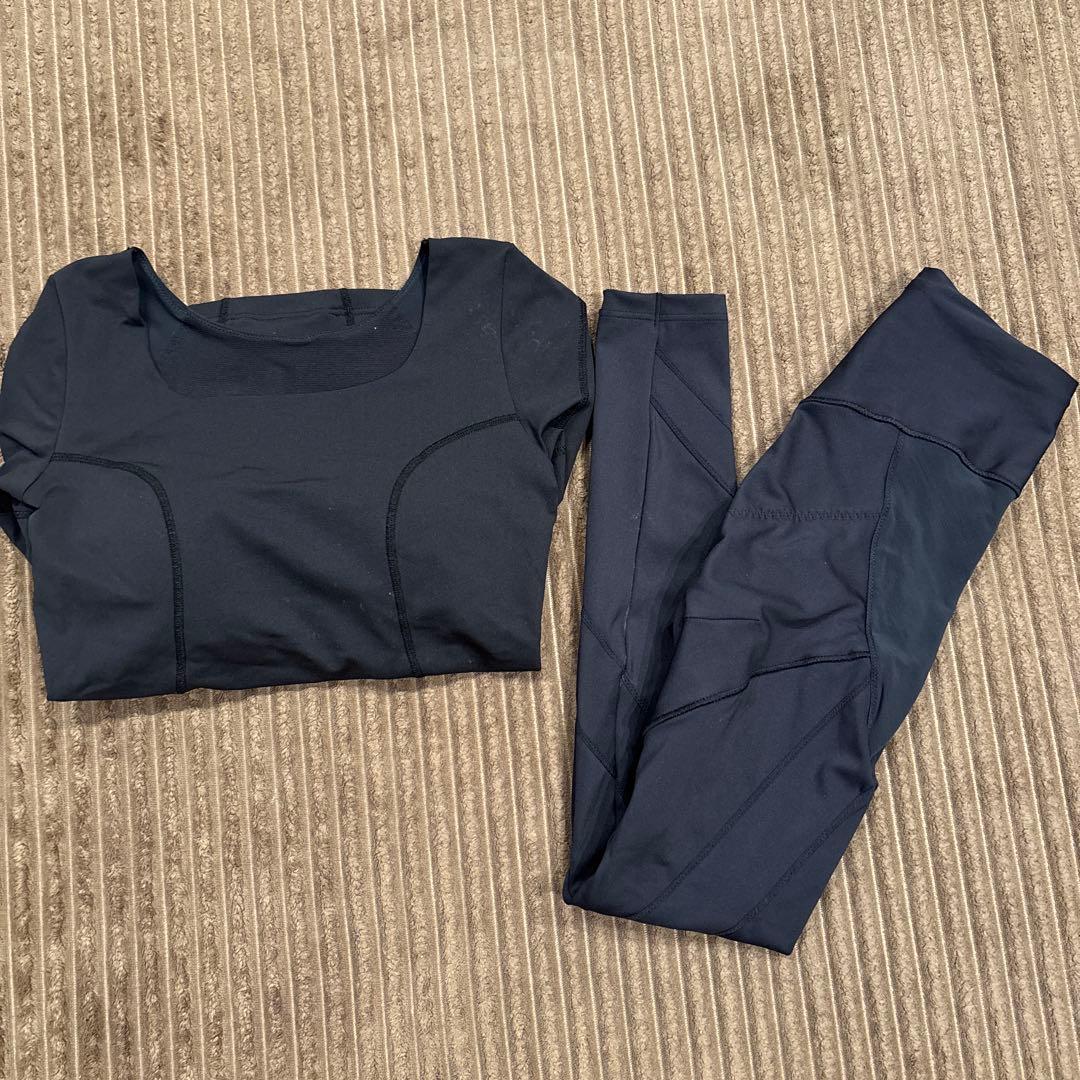 リントスルヨガウェアセットサイズM