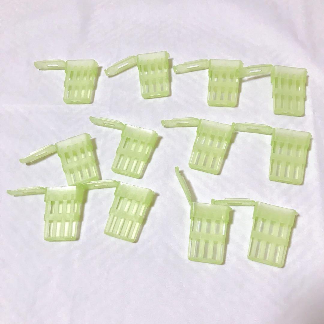 uxcell クイーンビーケージ プラスチック 蜂保護ケージ グリーン 12個