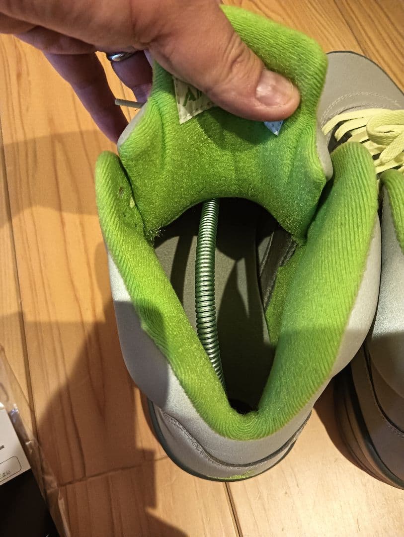 NIKE AJ5 Green Bean ジョーダン5　29cm　ナイキ　使用少